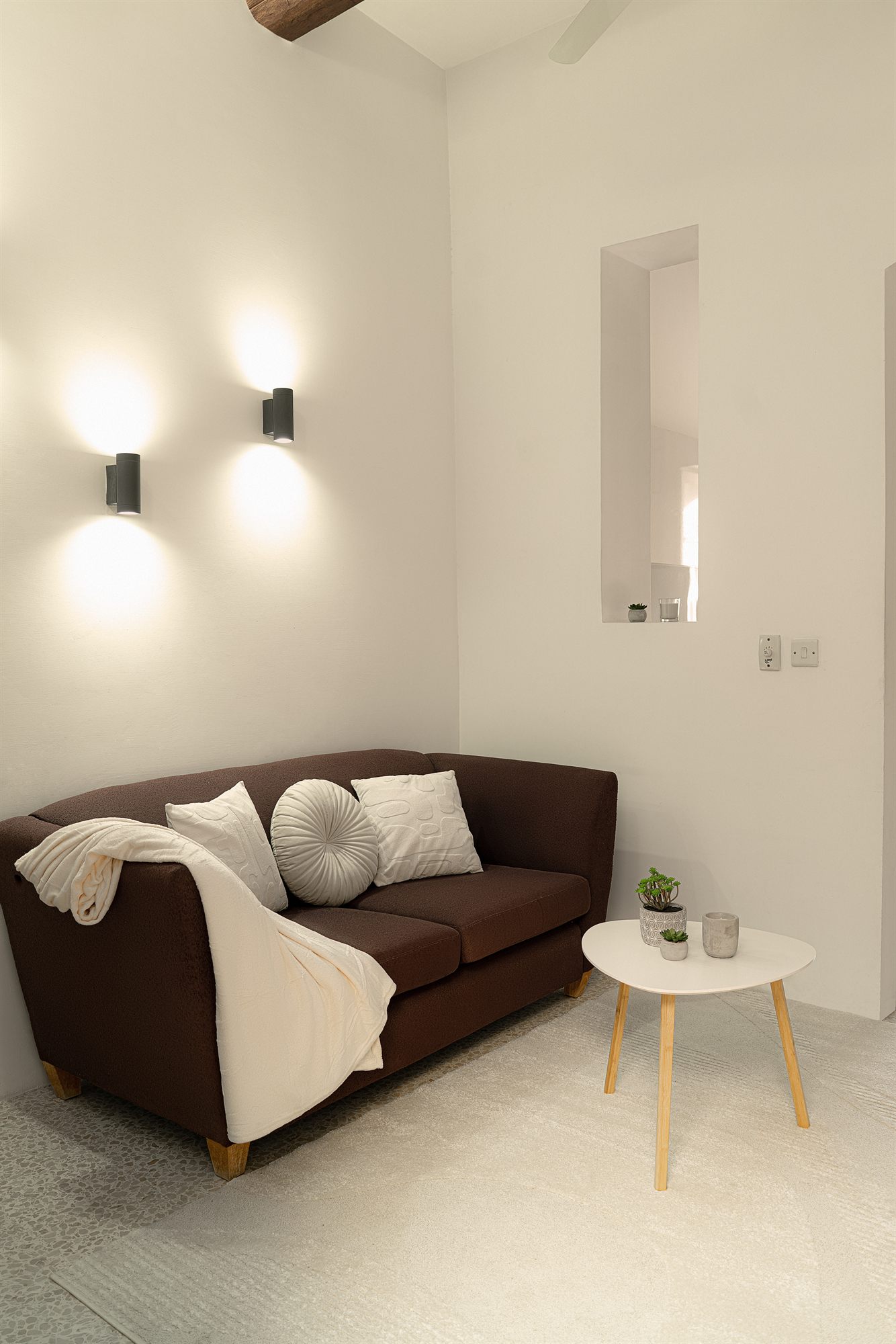 Valletta Old Town Balcony · Charming 2BR — living area